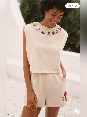NWT: Anthropologie Celandine Coney Icon  Shorts